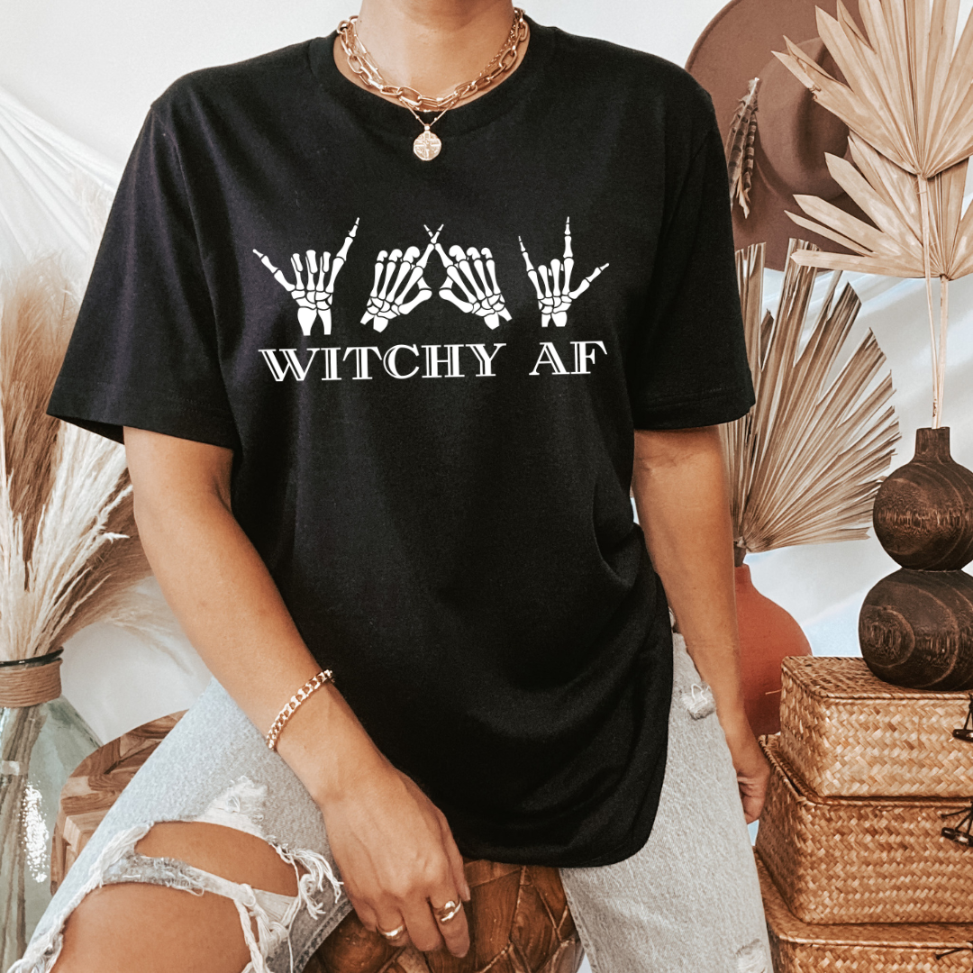 Witchy AF Short Sleeve Tee