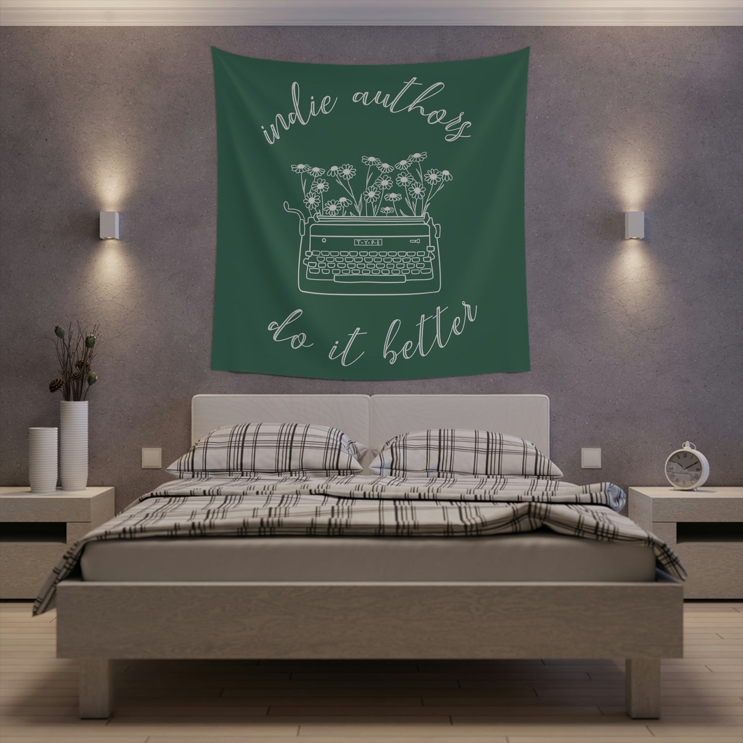Indie Authors Wall Tapestry