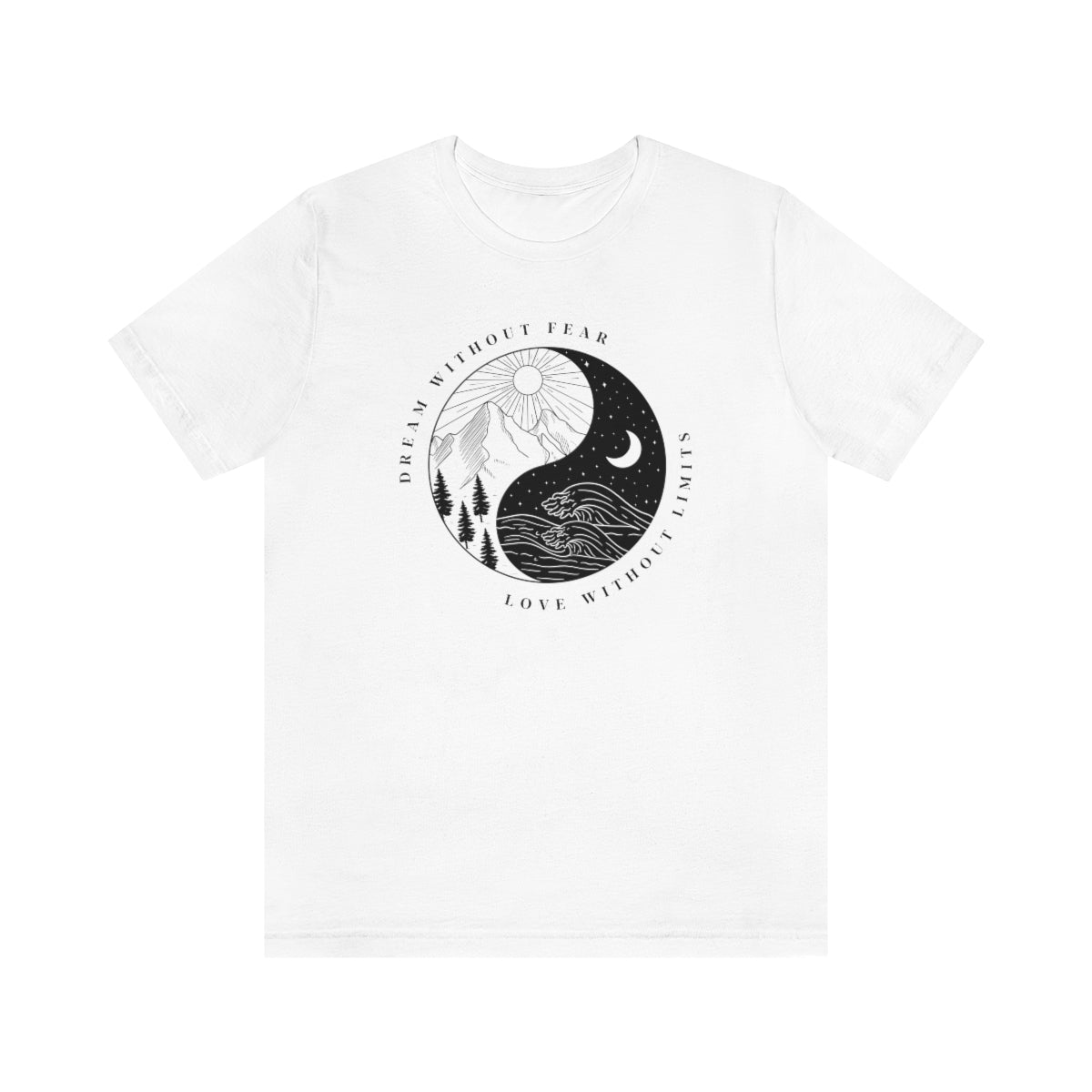 No Fear No Limits Sleeve Tee