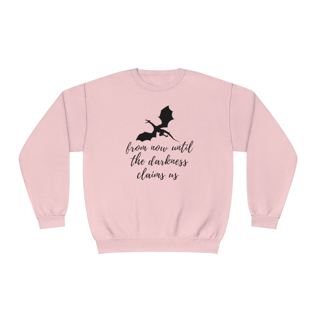 The Thirteen Darkness Claims Us Throne of Glass Crewneck Sweatshirt