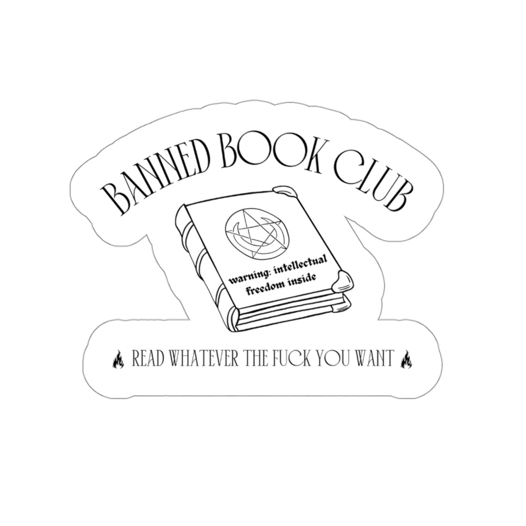 Banned Book Club Stickers