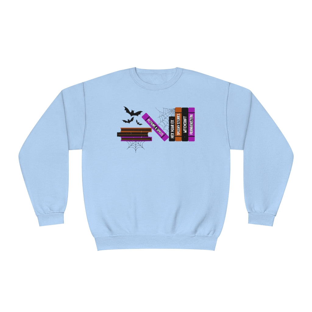 Spooky Books Crewneck Sweatshirt