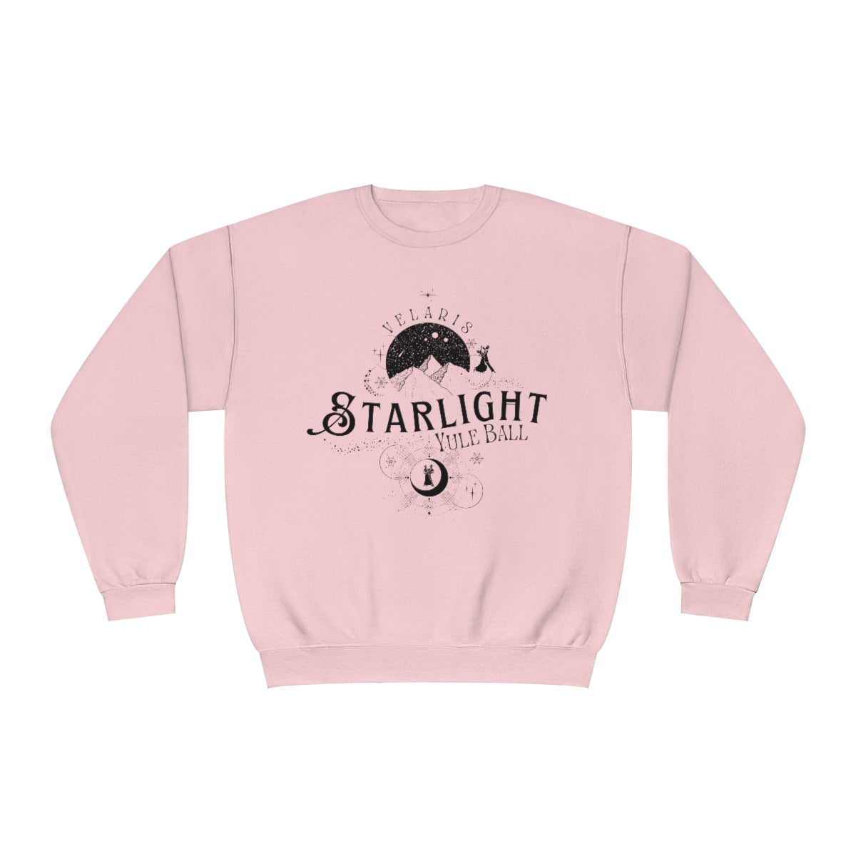 Starlight Yule Ball FRONT DESIGN Crewneck Sweatshirt