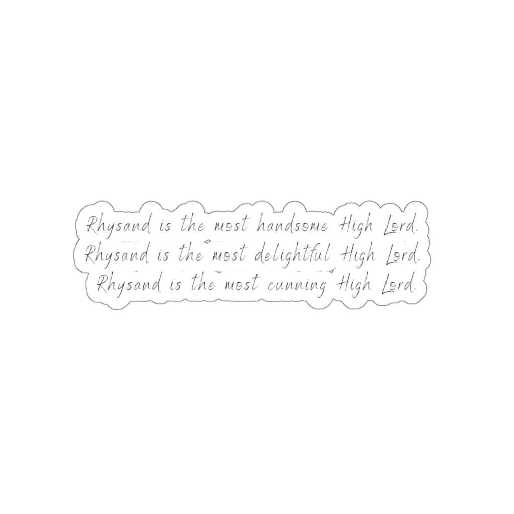 High Lord Rhysand Stickers