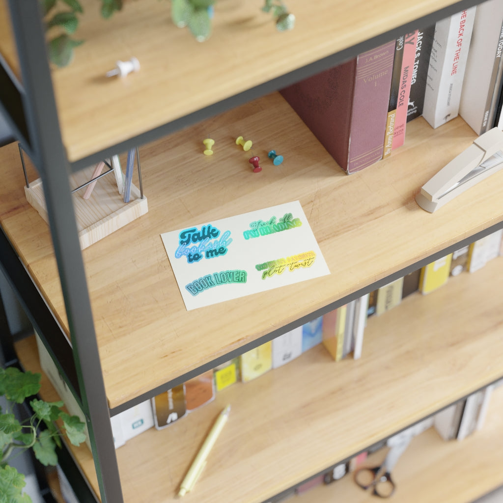 Bookish Sticker Sheets