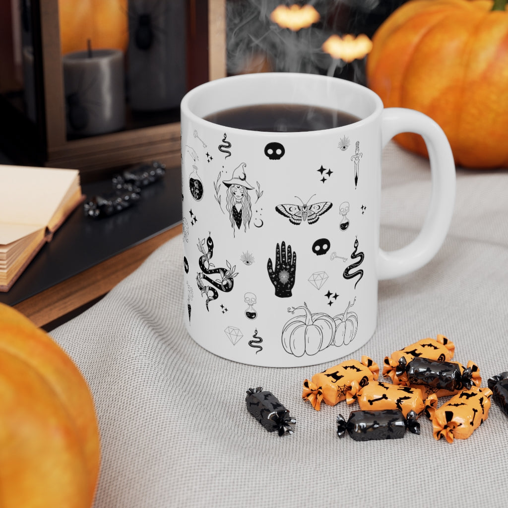 Halloween All Over Mug 11oz