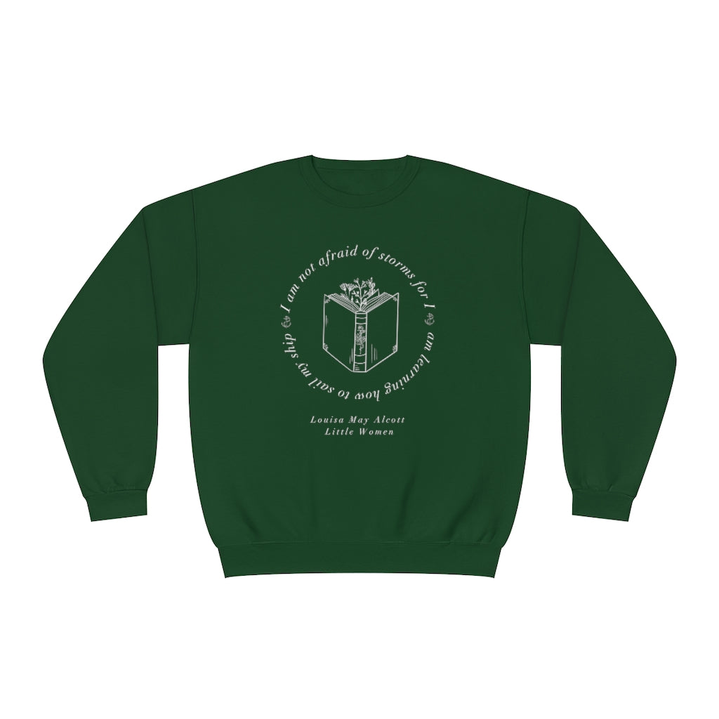 Little Women Ships & Sails Crewneck Sweatshirt