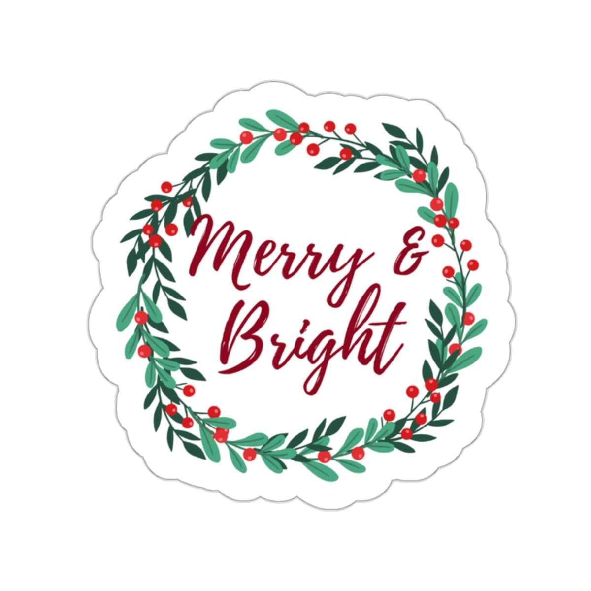 Merry & Bright Kiss-Cut Stickers