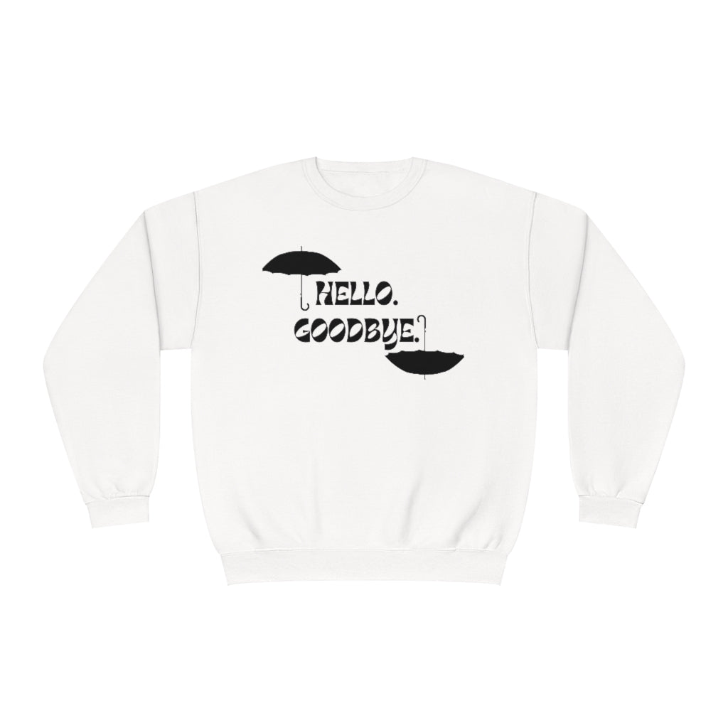 Hello Bye Crewneck Sweatshirt