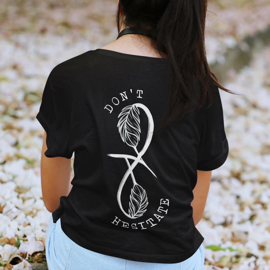 Don't Hesitate Scrypt *CROWN of BLOOD & WINGS* Short Sleeve Tee