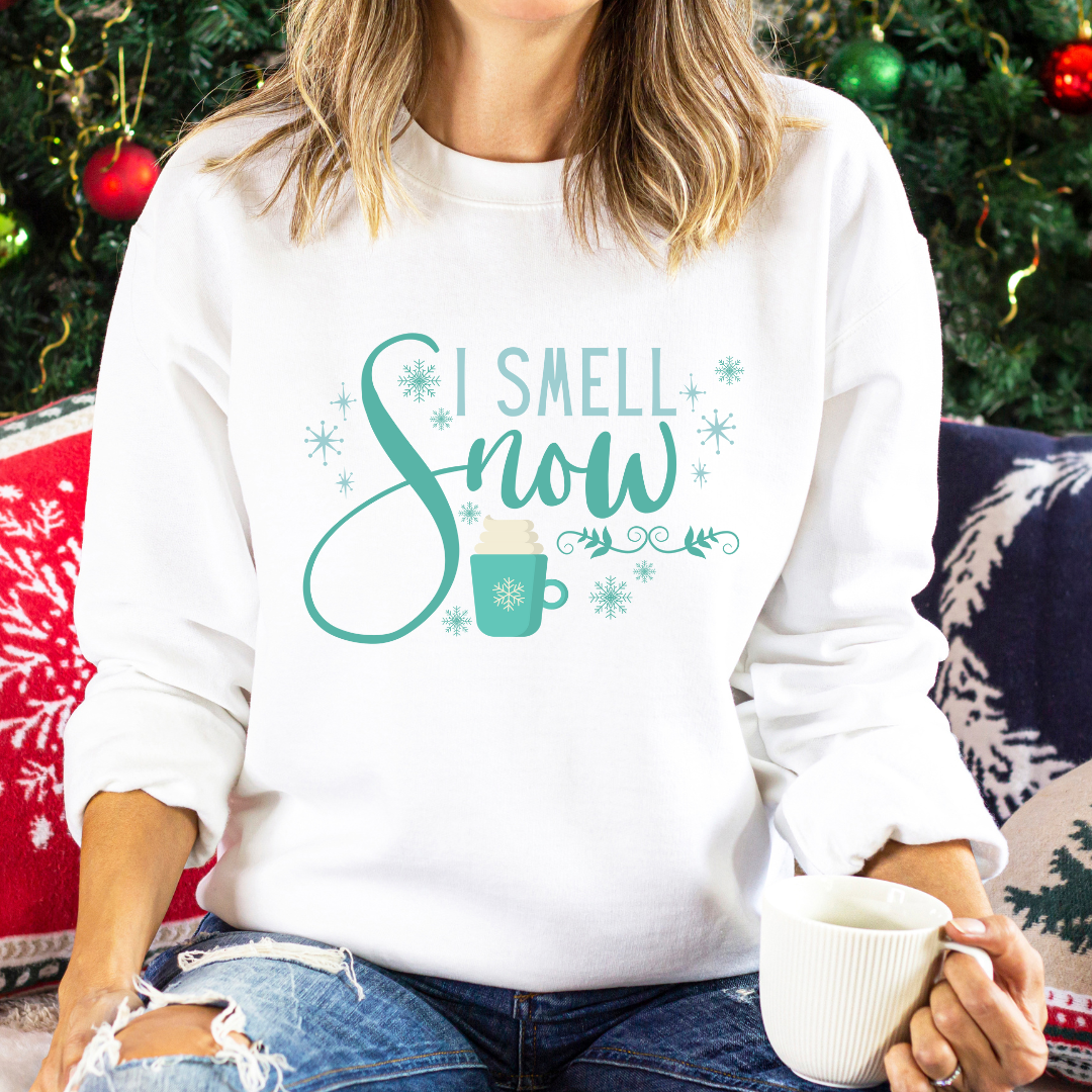 Snow Smell Crewneck Sweatshirt