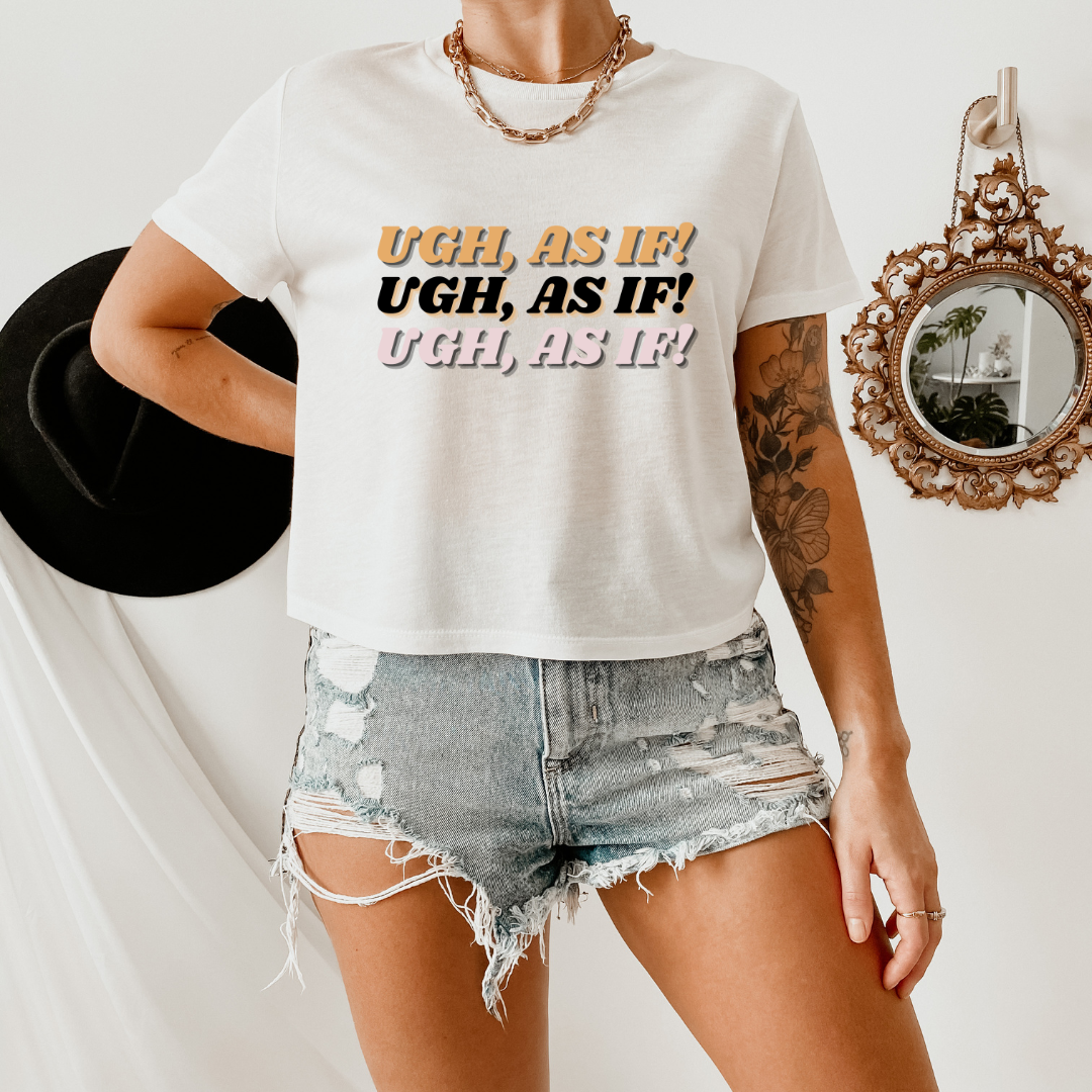 Ugh Cropped Tee