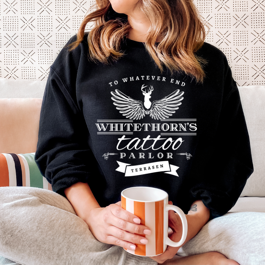 Whitethorn's Tattoo Parlor Crewneck Sweatshirt
