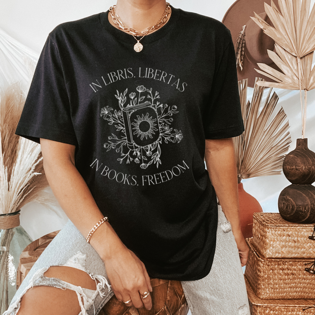 In Books, Freedom Short Sleeve Tee