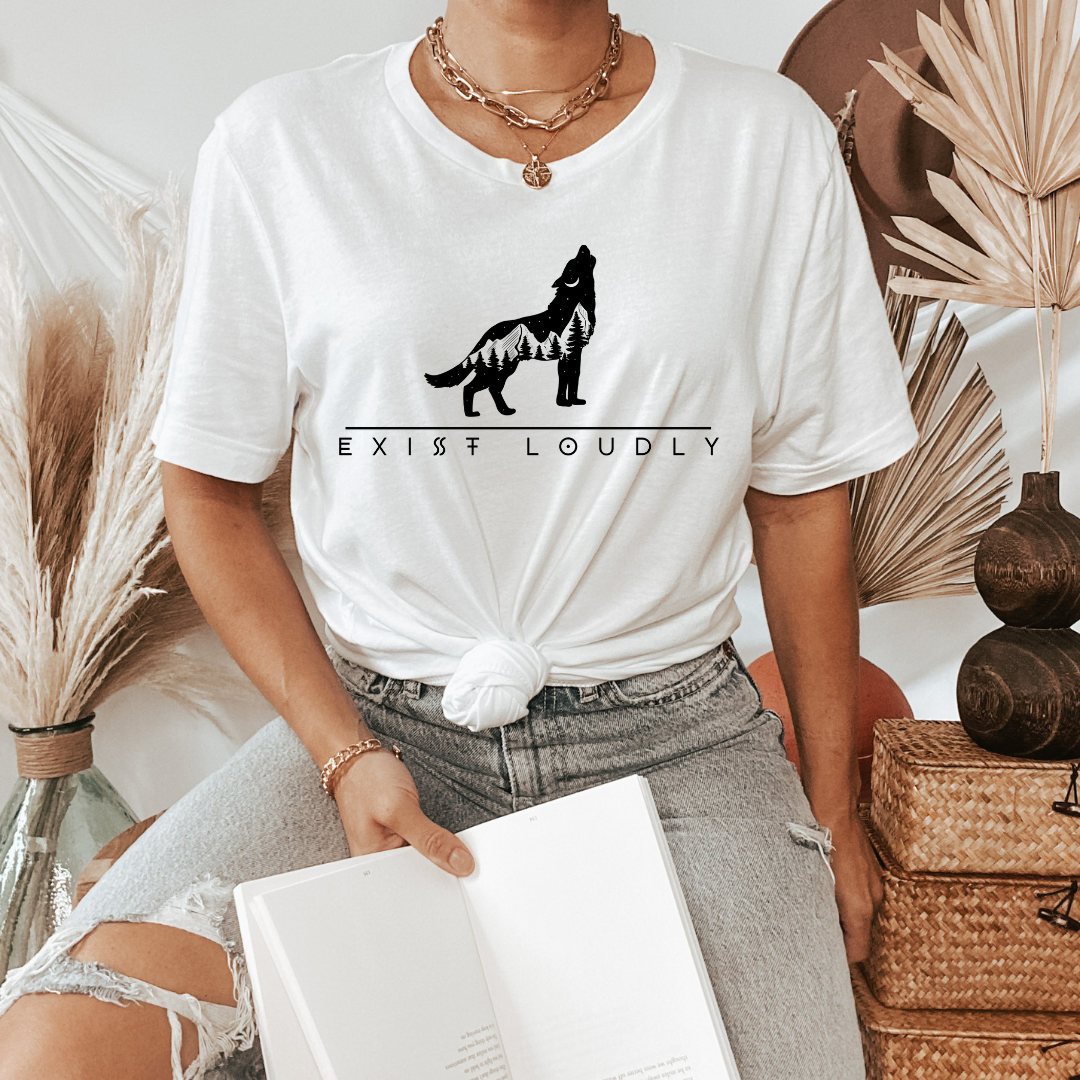 Exist Loudly Short Sleeve Tee