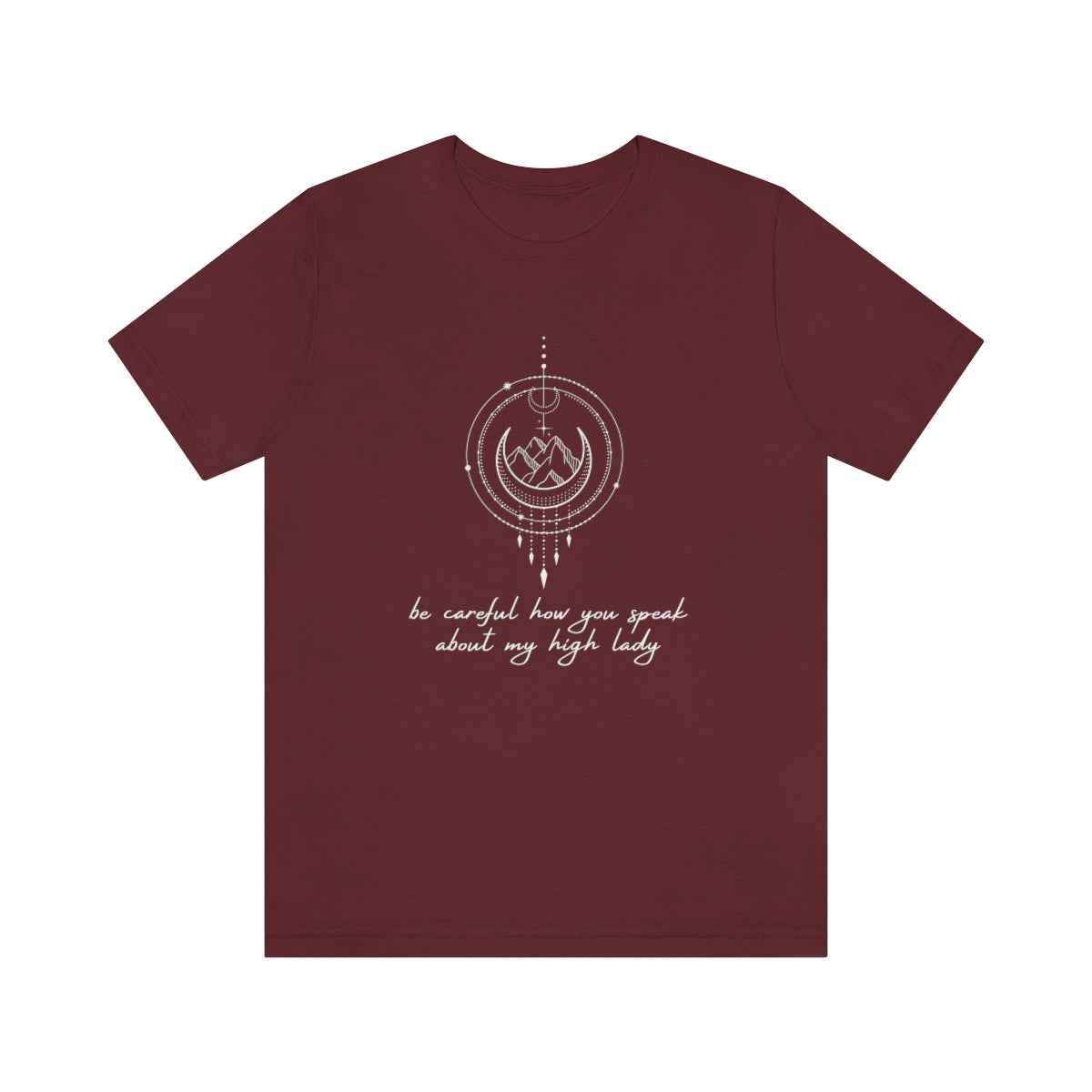 To My High Lady Azriel Short Sleeve Tee