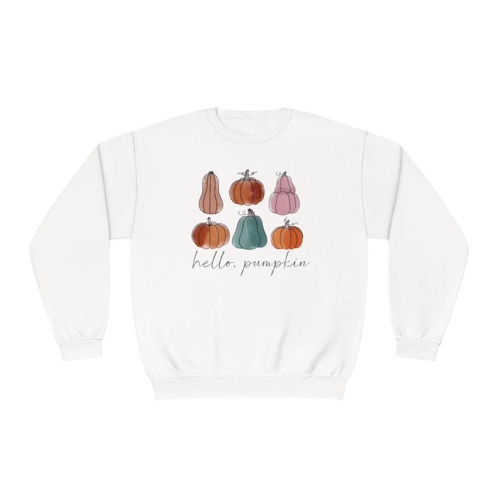 Hello Pumpkin Crewneck Sweatshirt