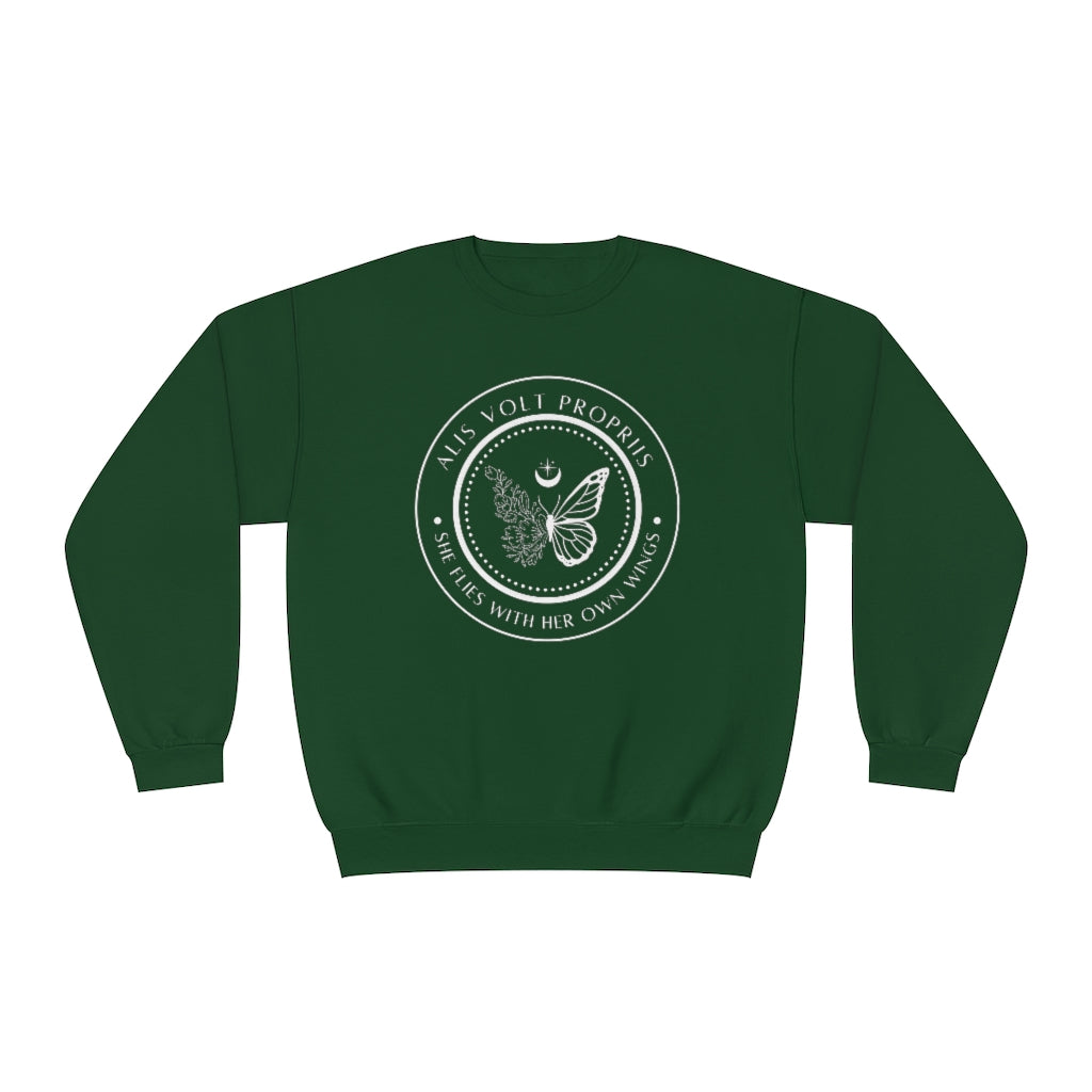 Her Own Wings Crewneck Sweatshirt