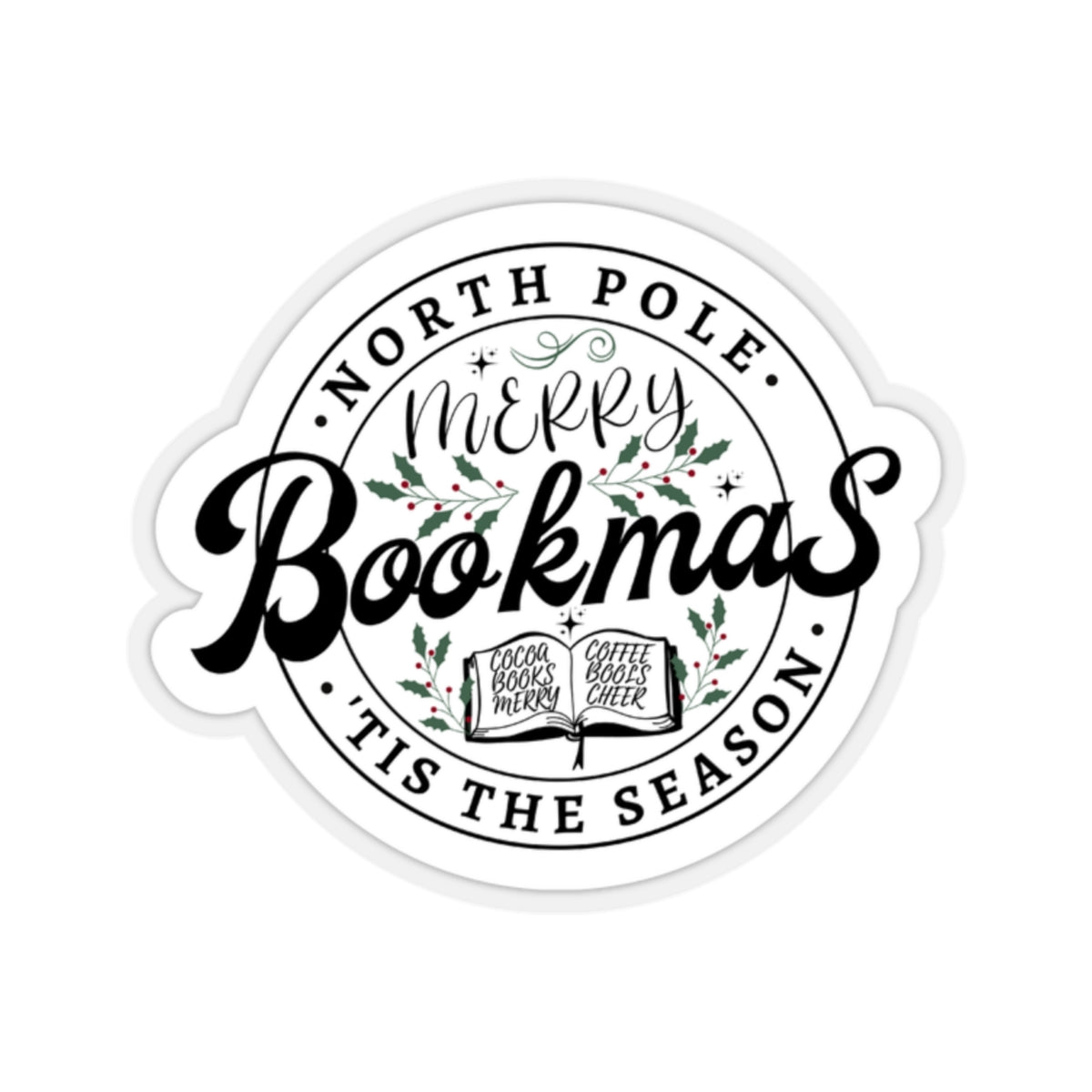Bookmas Kiss-Cut Stickers