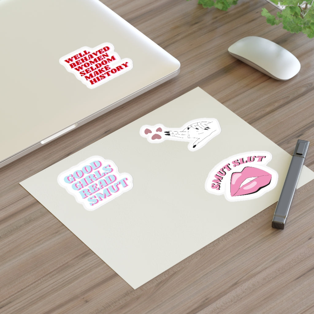 Smutty Books Sticker Sheets
