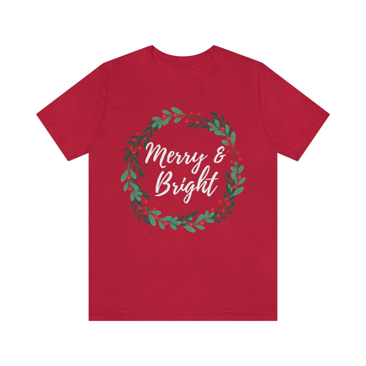 Merry & Bright Short Sleeve Tee
