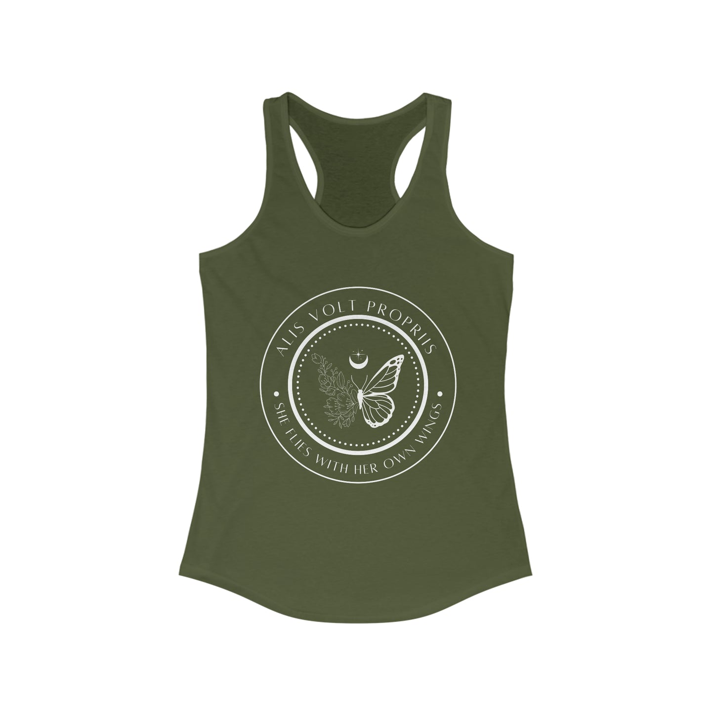 Her Own Wings Racerback Tank