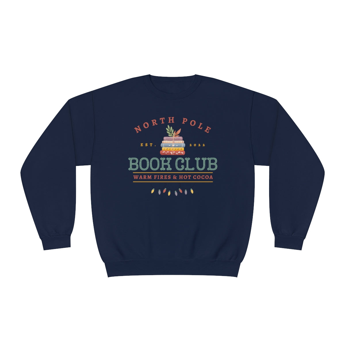 Color North Pole Book Club Crewneck Sweatshirt