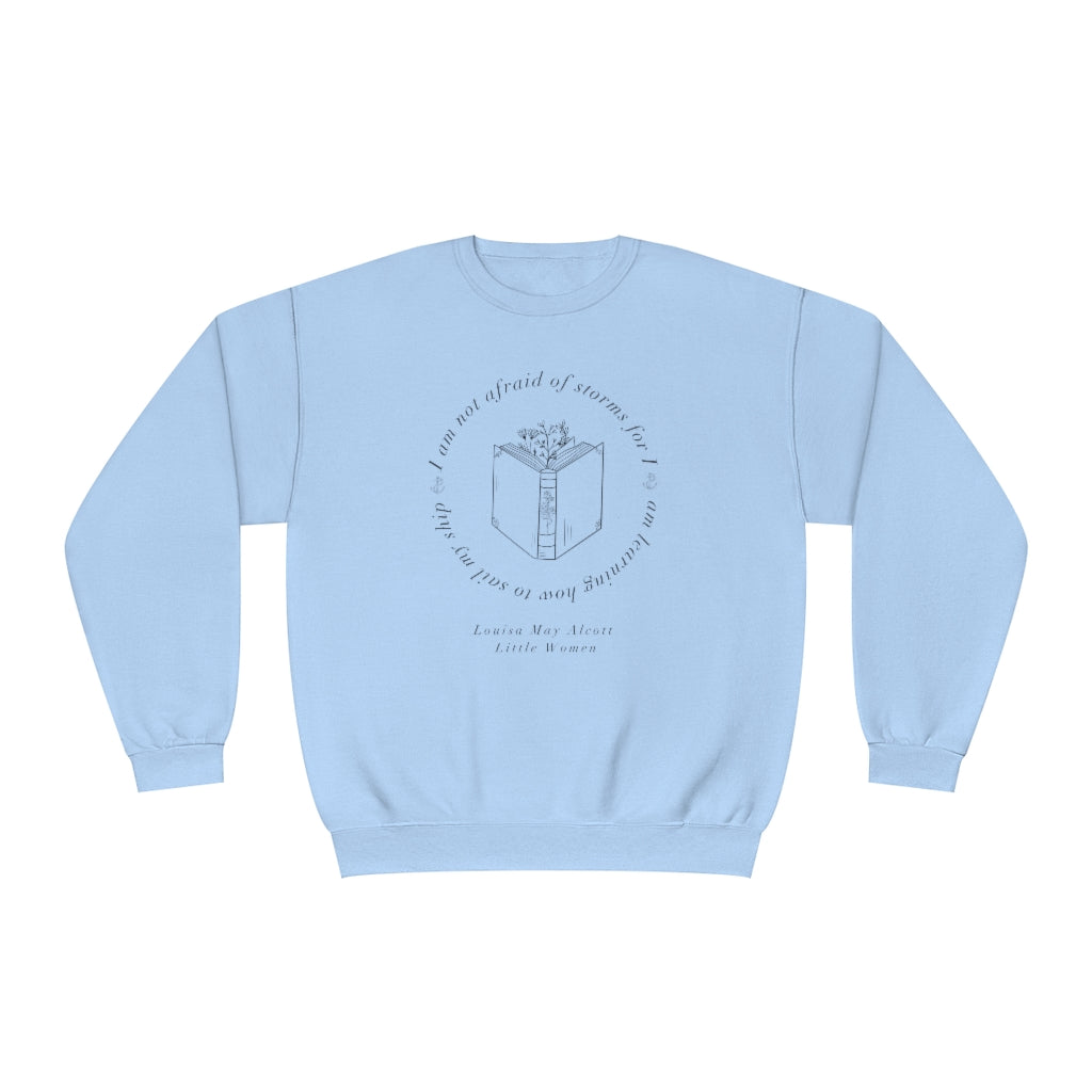 Little Women Ships & Sails Crewneck Sweatshirt