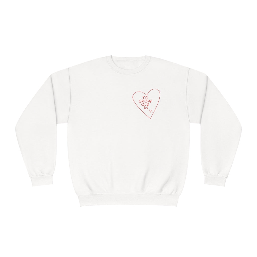 WV Heart Crewneck Sweatshirt