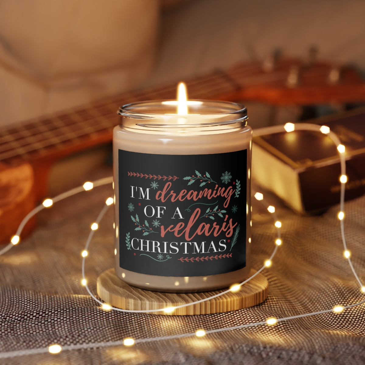 Velaris Christmas Scented Candle, 9oz