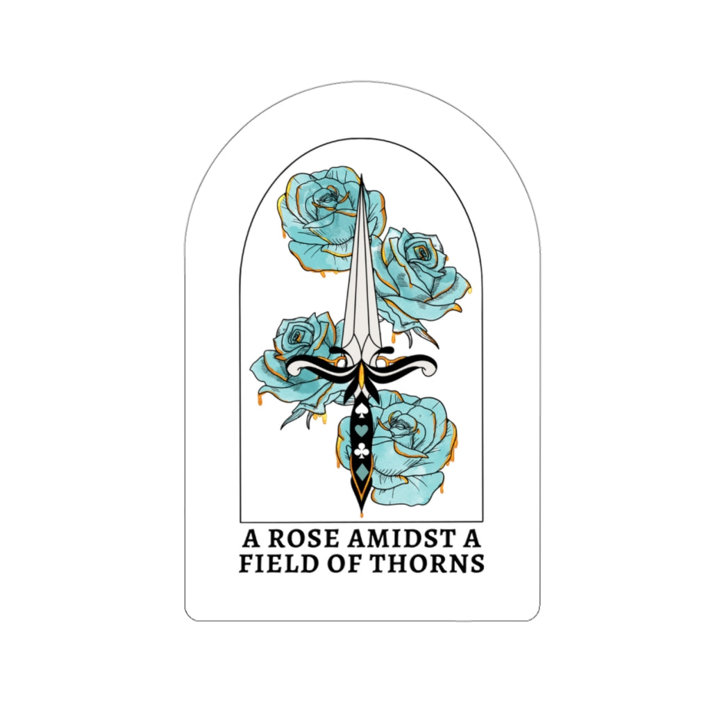Alice the Dagger Rose & Dagger *Ashely McLeo* Stickers