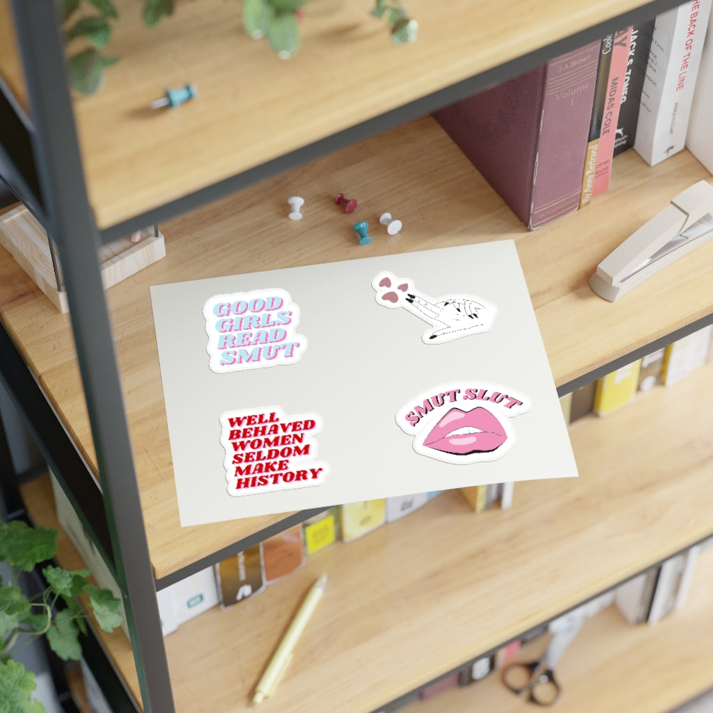 Smutty Books Sticker Sheets