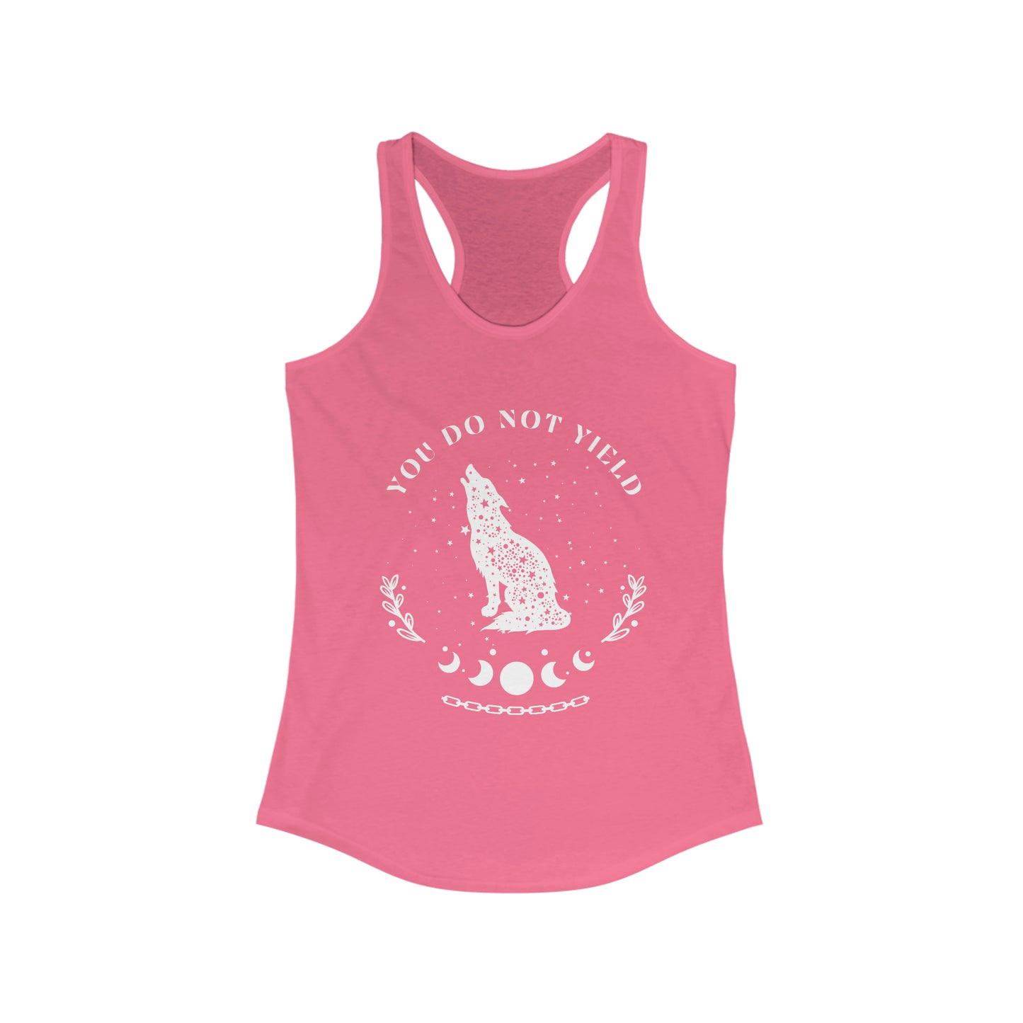 You do not yield Racerback Tank