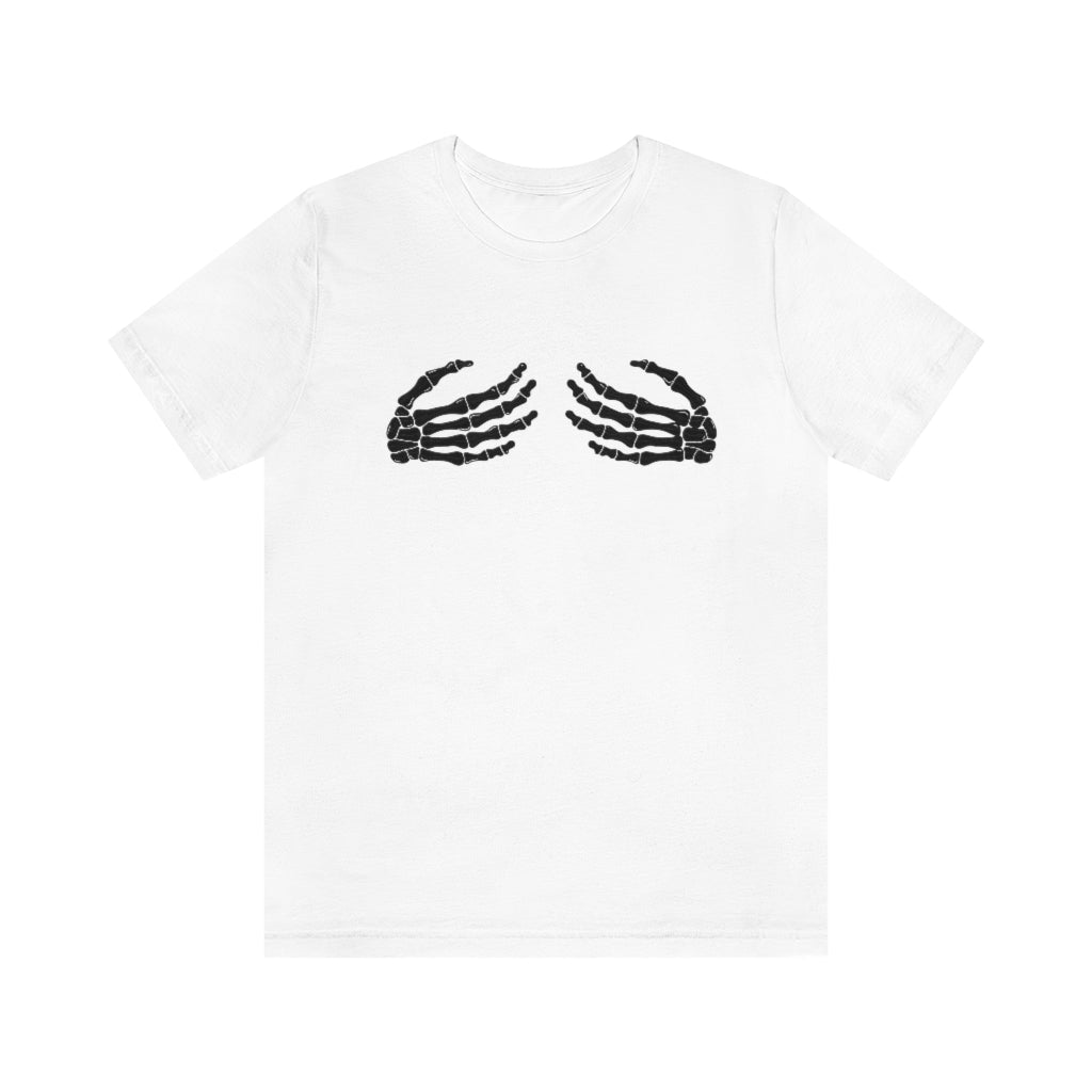 Skeleton Hands Short Sleeve Tee