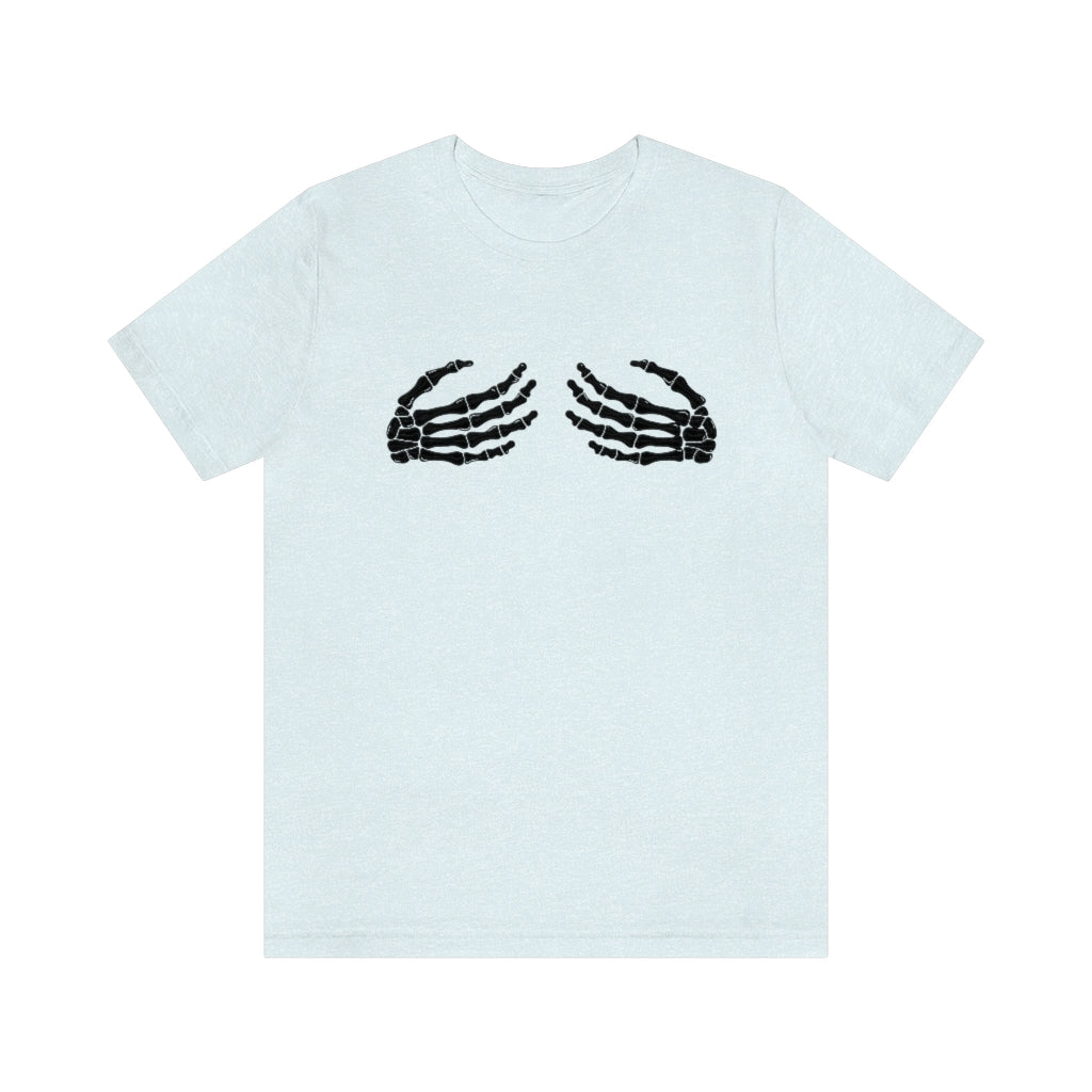 Skeleton Hands Short Sleeve Tee