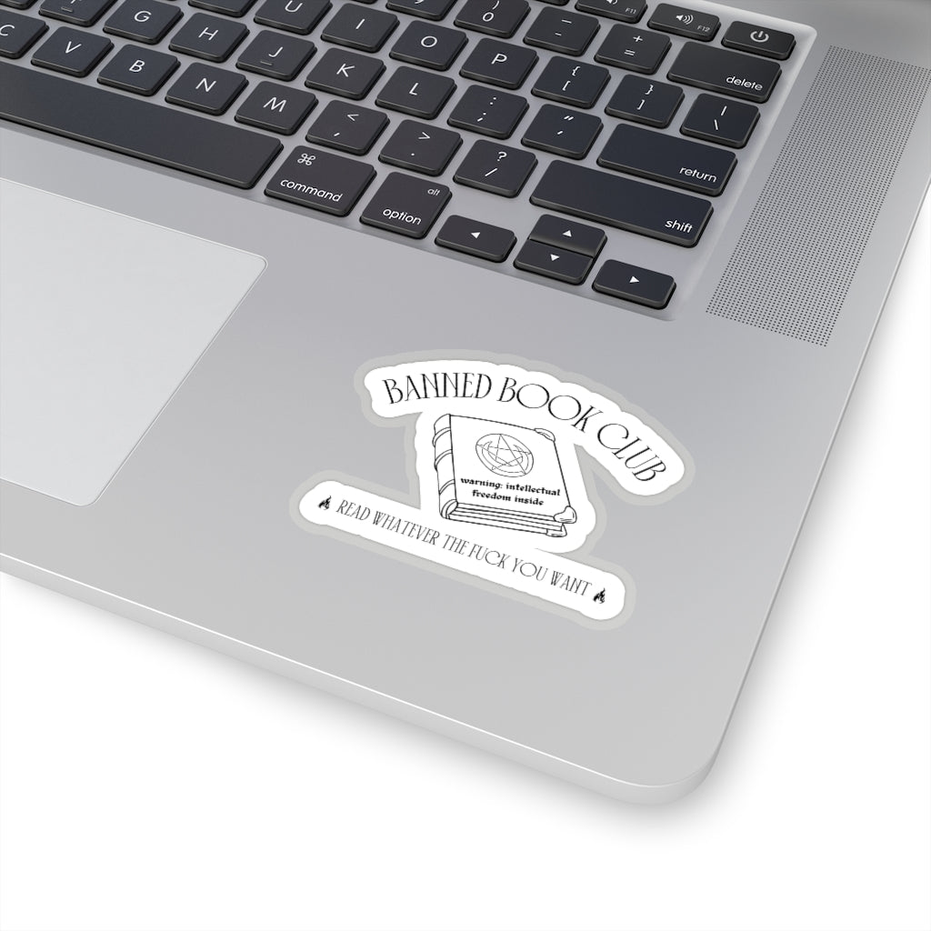 Banned Book Club Stickers