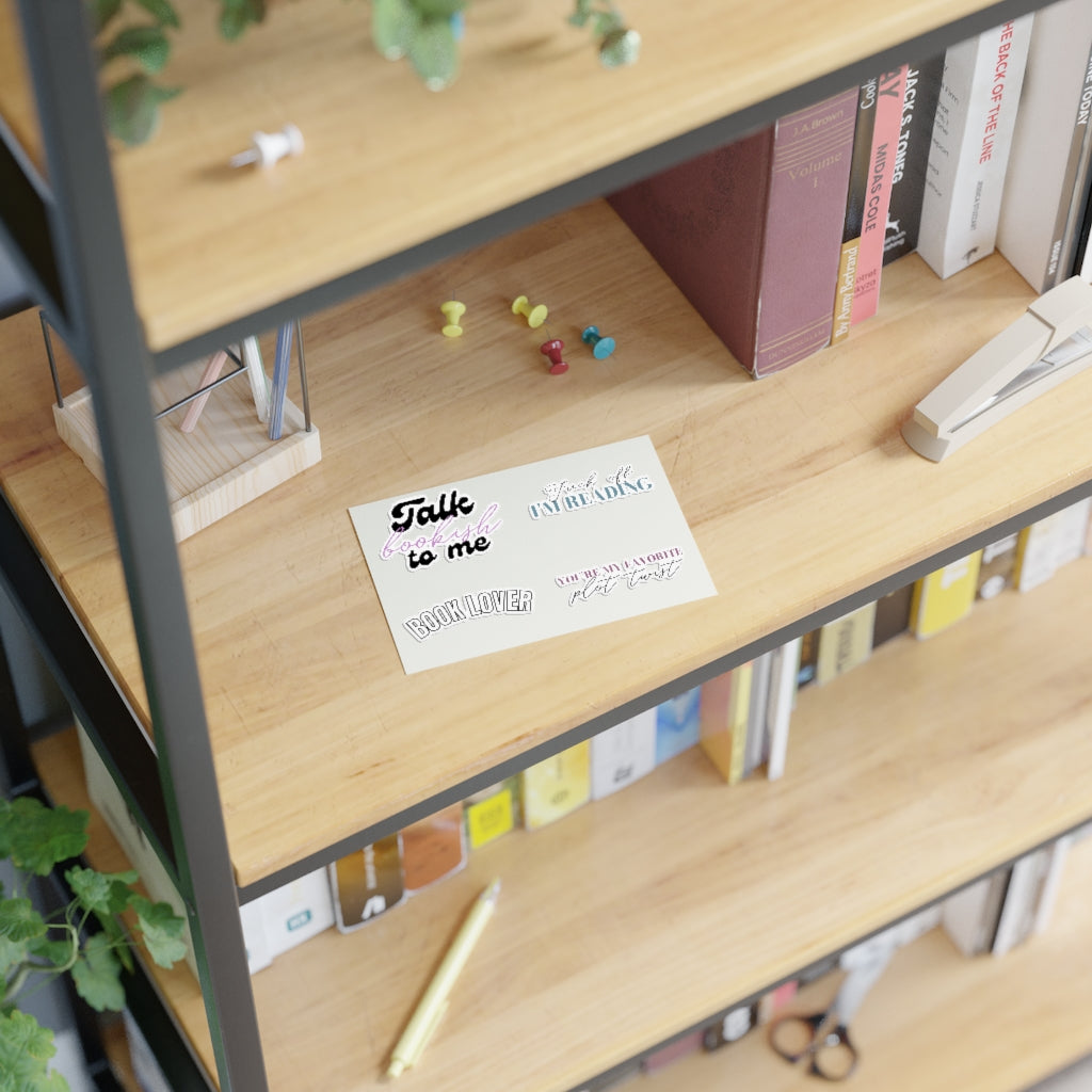 Bookish Sticker Sheets