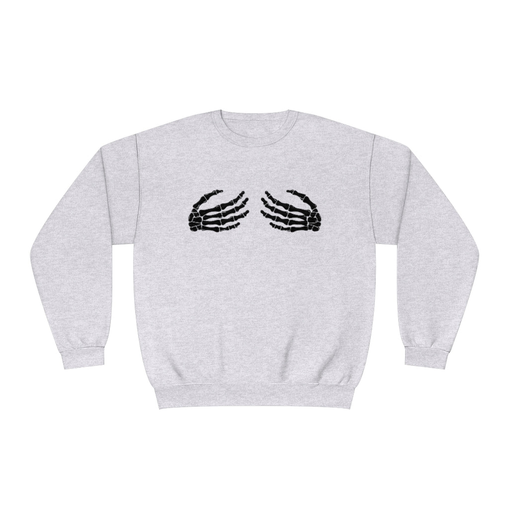 Skeleton Bra Crewneck Sweatshirt