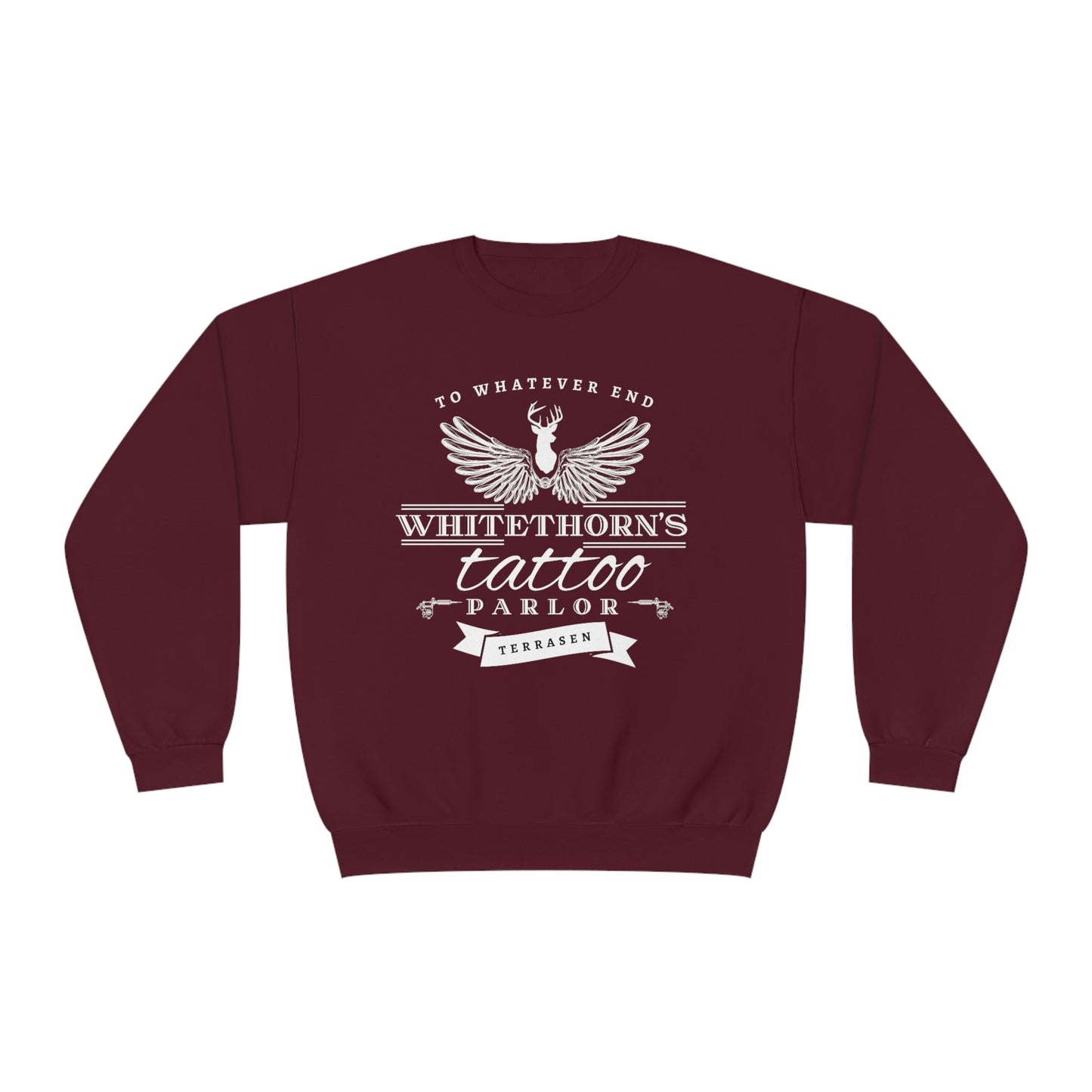 Whitethorn's Tattoo Parlor Crewneck Sweatshirt