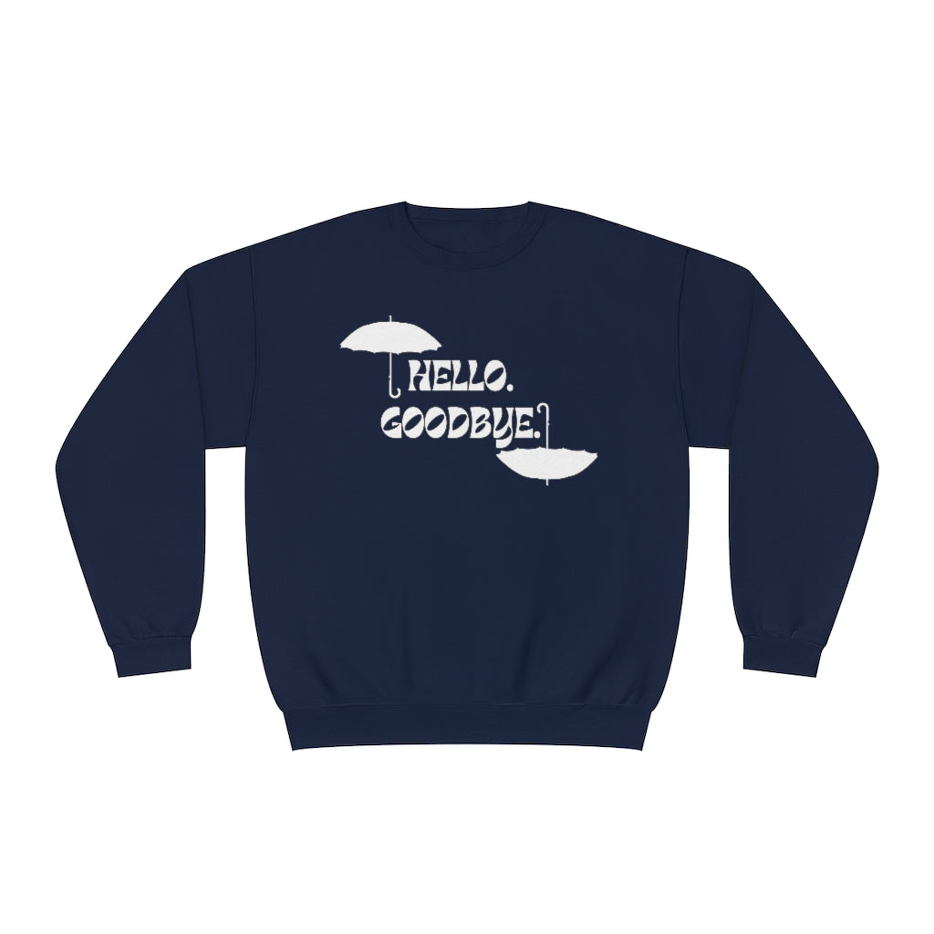 Hello Bye Crewneck Sweatshirt