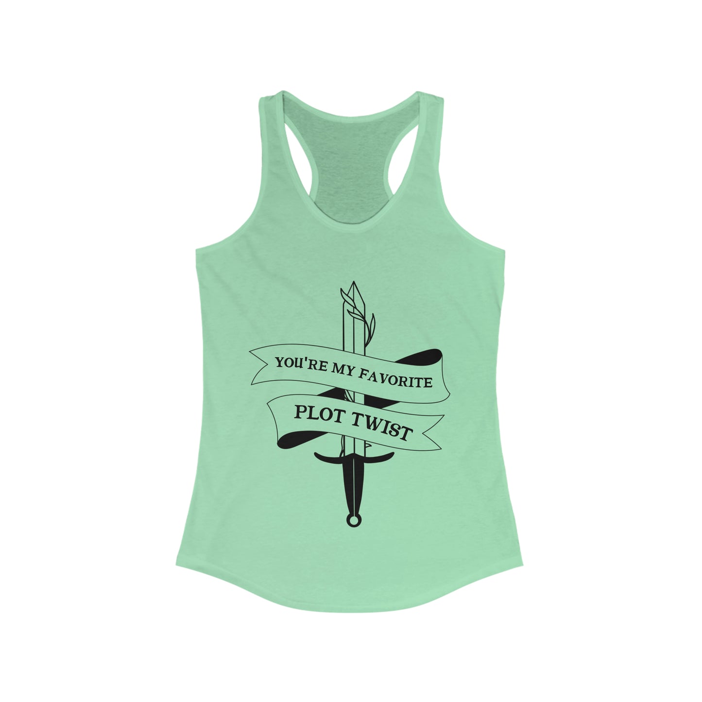 Plot Twist Racerback Tank