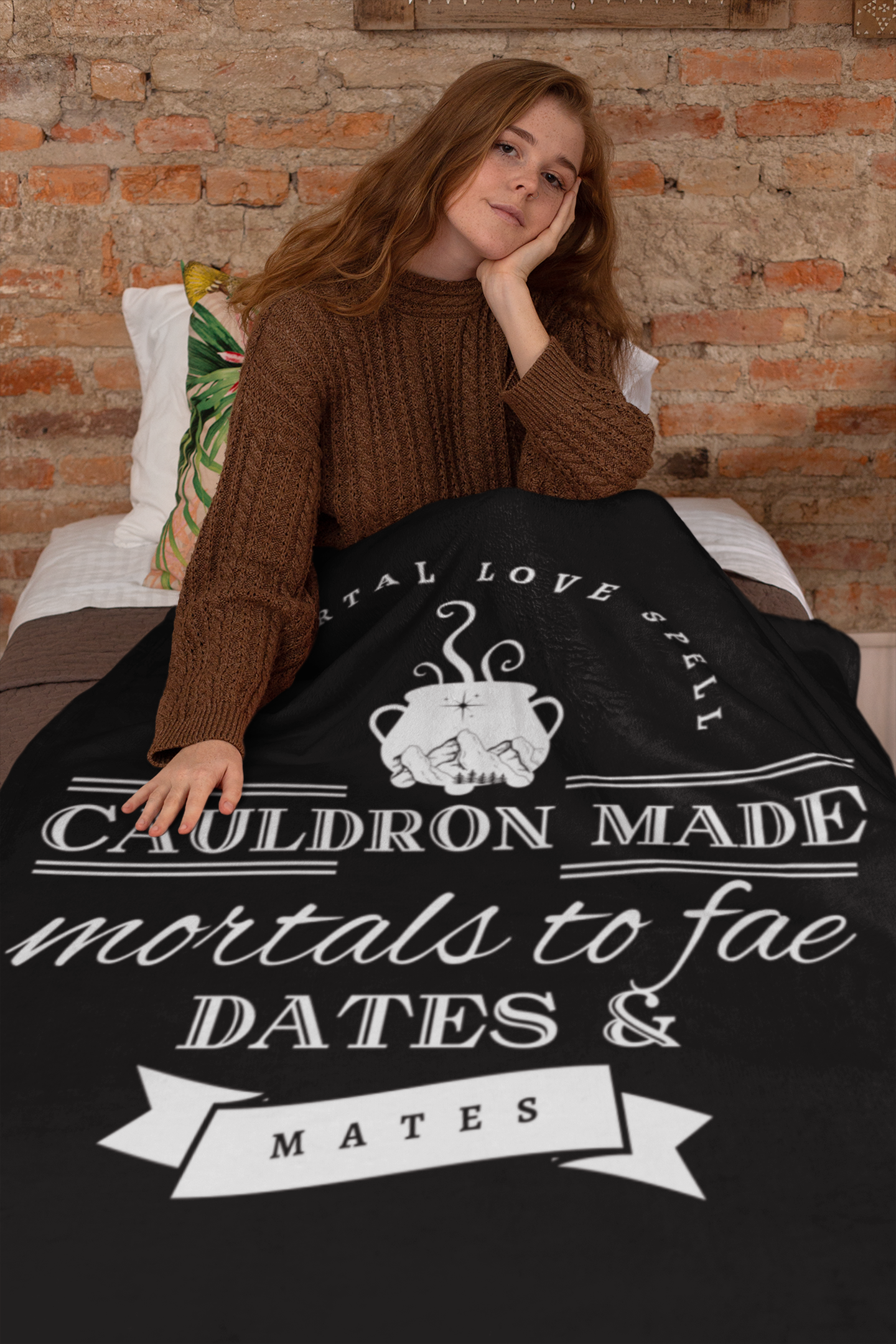 Cauldron Minky Blanket
