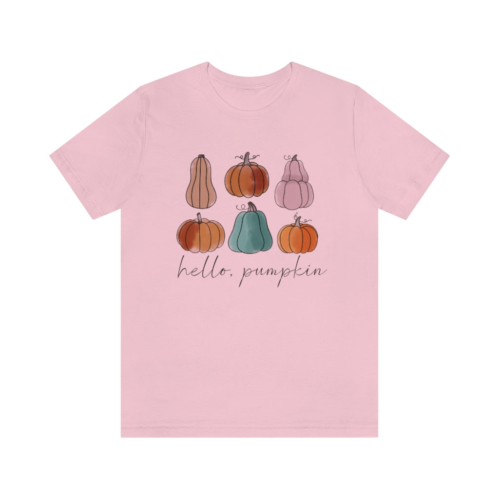 Hello Pumpkin Short Sleeve Tee