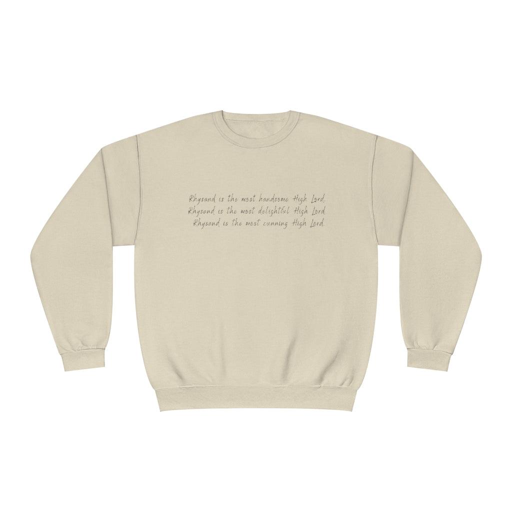 Rhysand Handsome High Lord ACOTAR Crewneck Sweatshirt