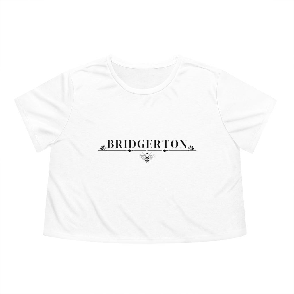 Bridge Bee Flowy Cropped Tee