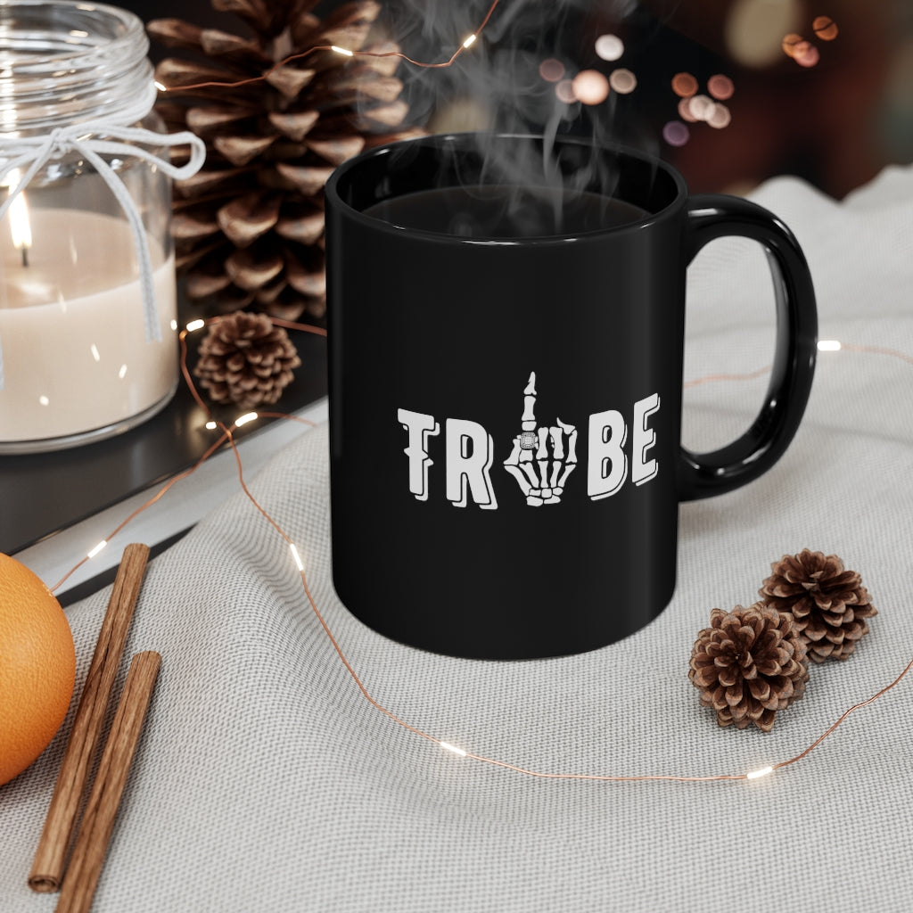 Tribe Bridesmaid Black Mug