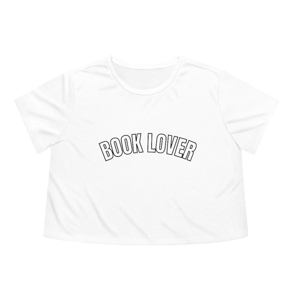 BOOK LOVER Cropped Tee
