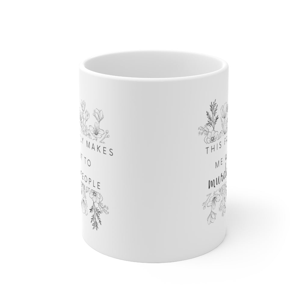 Klaus Murder Ceramic Mug 11oz