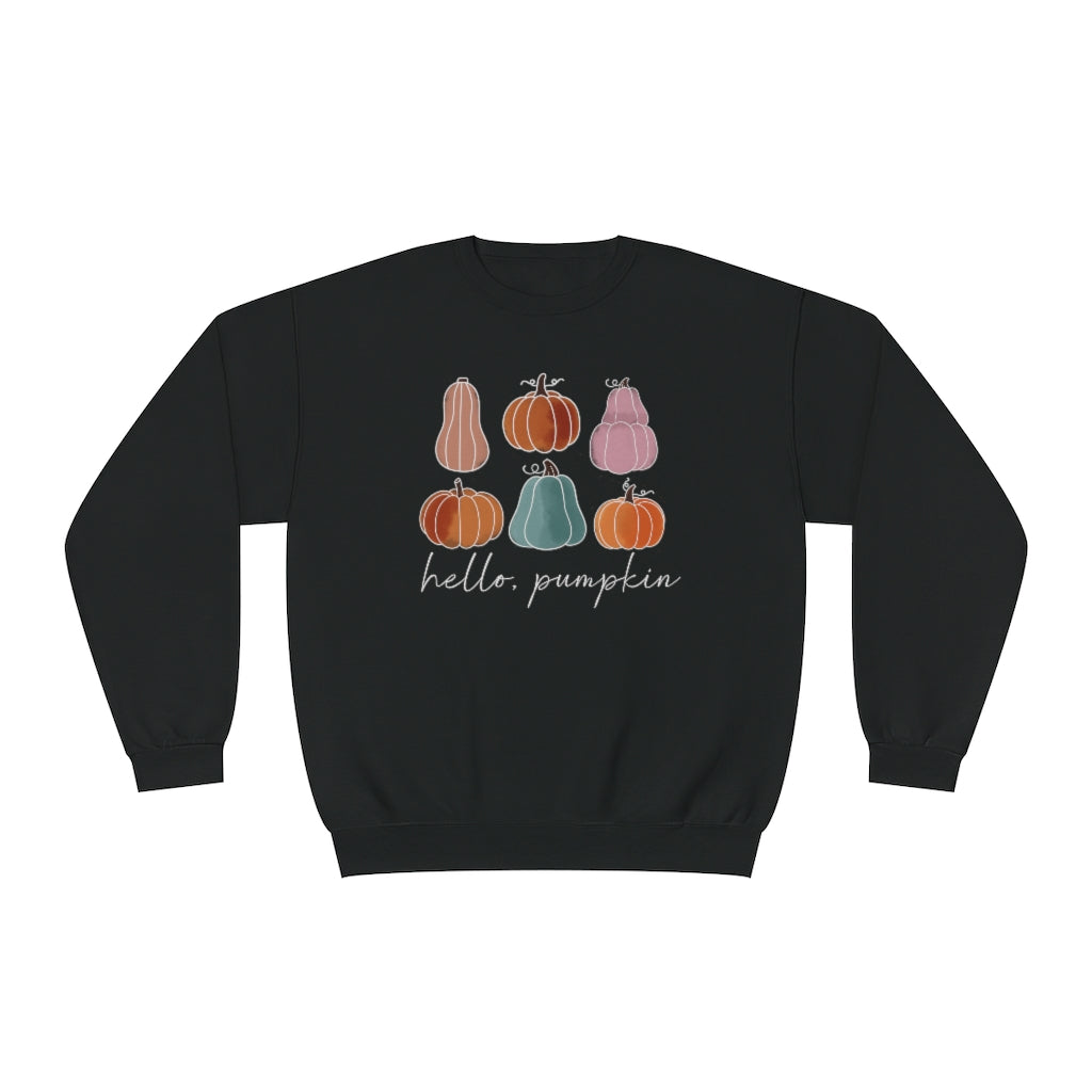 Hello Pumpkin Crewneck Sweatshirt