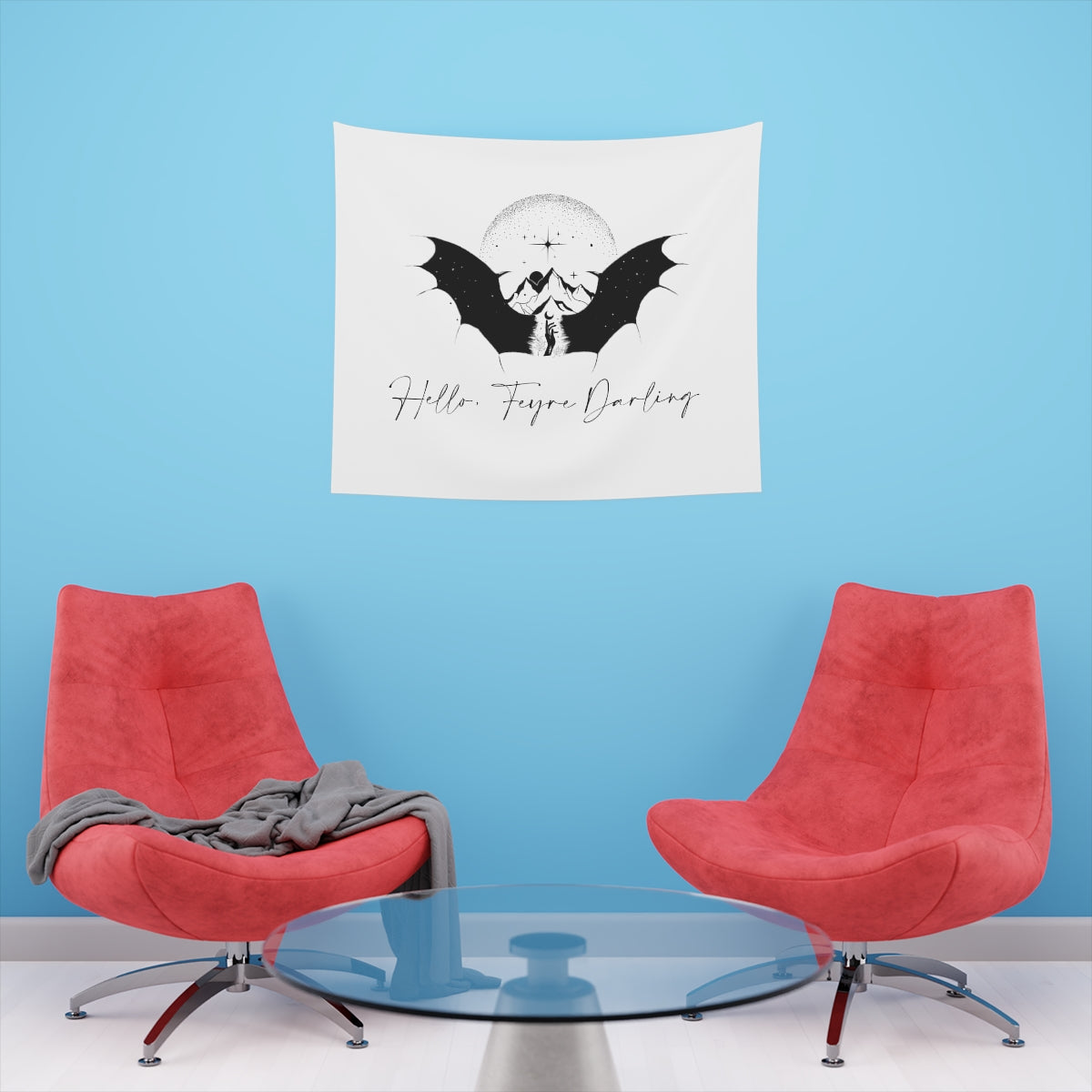 Hello, Feyre Darling Wall Tapestry